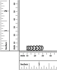 Black Spinel Multi-Heart Ring (5/8 ct. t.w.) Sterling Silver & Rhodium-Plate