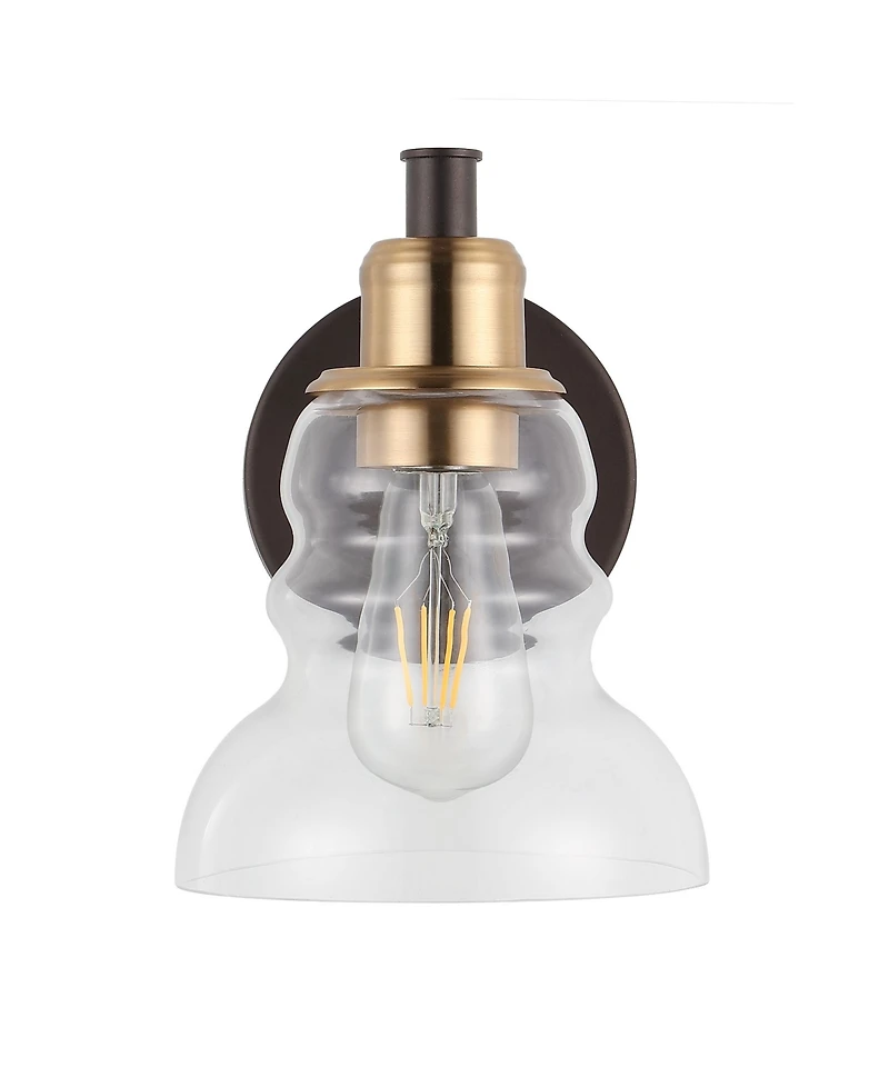 Manhattan Vintage-like 1-Light Industrial Rustic Led Vanity