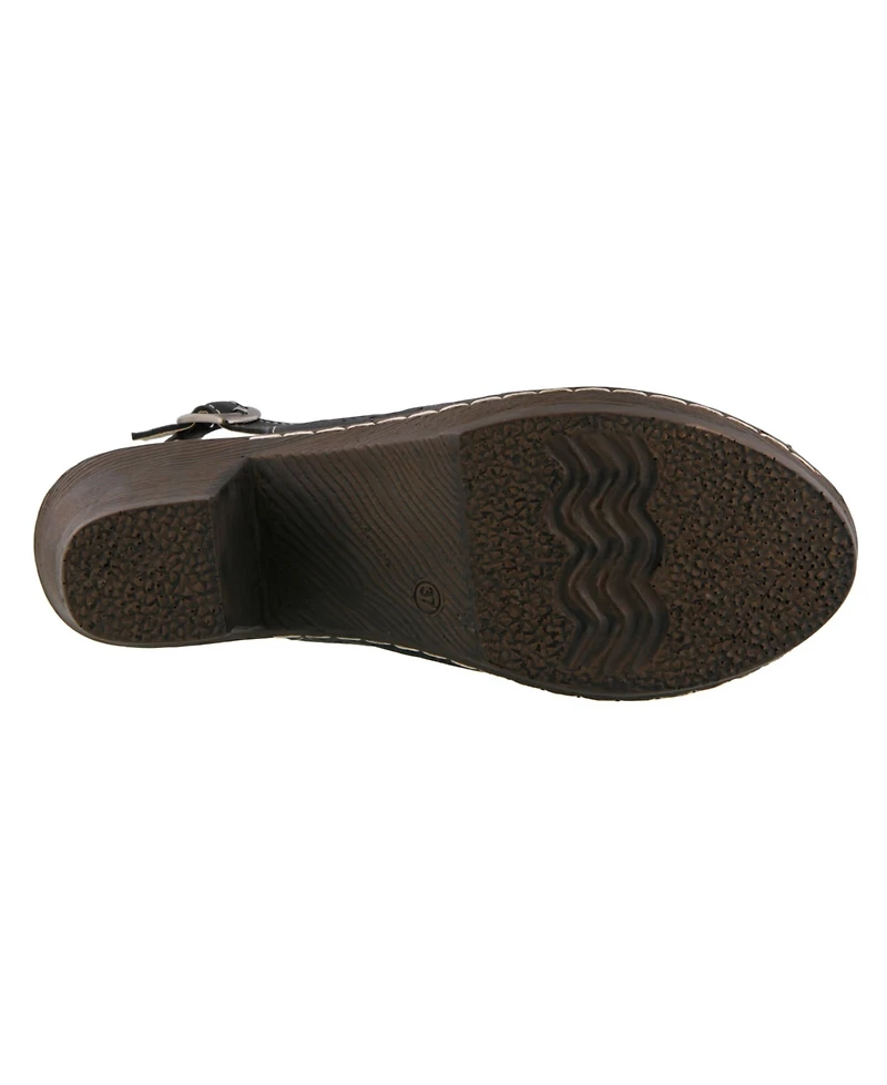 Patrizia Women's Doriday Floral Slingback Peep-Toe Sandals