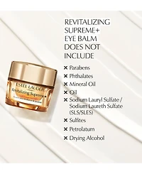Revitalizing Supreme+ Youth Power Eye Cream with Hyaluronic Acid, 0.5 oz.