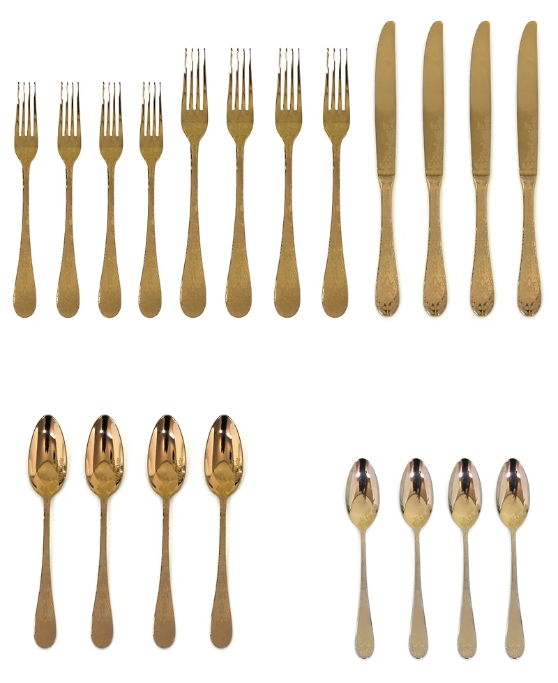 Coccodrillo Bronzo Flatware Set, 20 Piece
