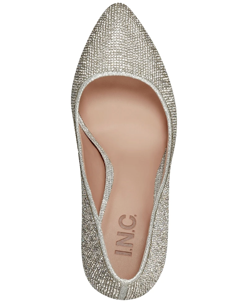 I.n.c. International Concepts Women's Zitah Embellished Pointed Toe Pumps
