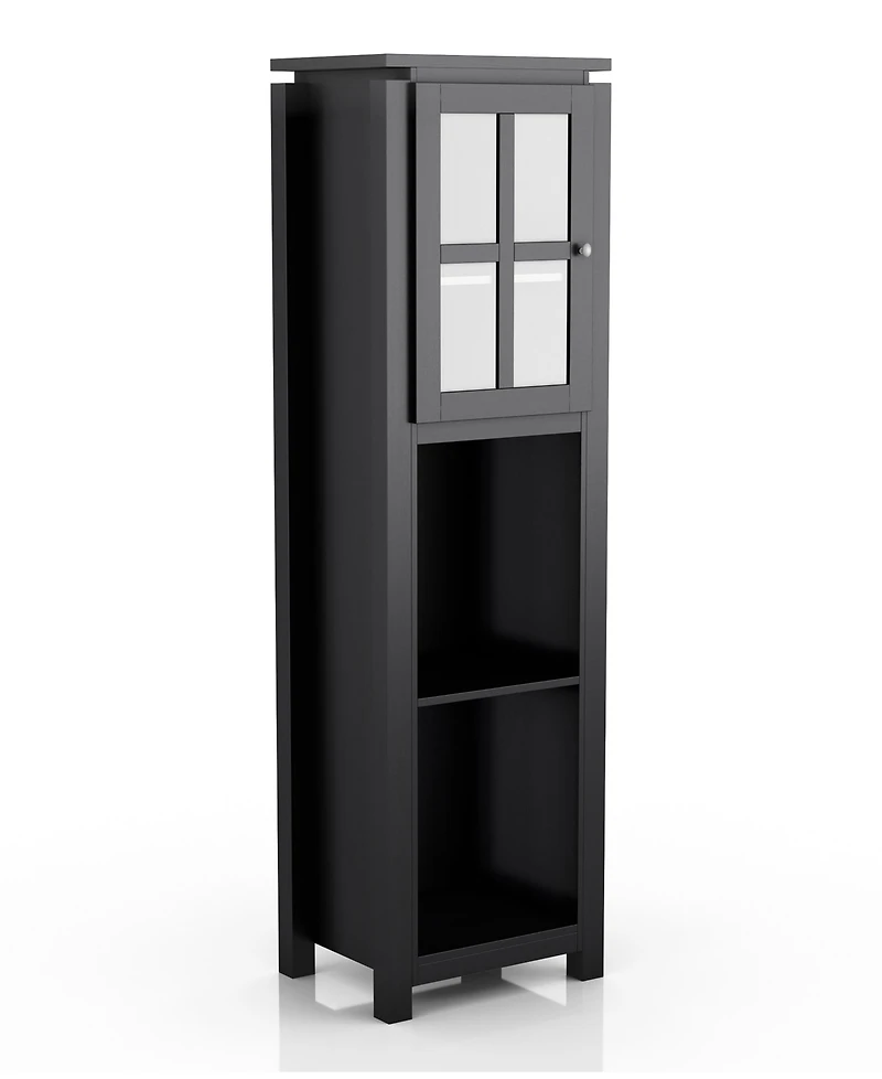 Migley Open Shelves Tower Cabinet