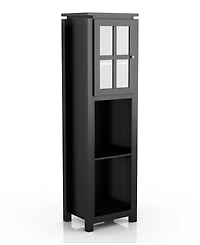 Migley Open Shelves Tower Cabinet