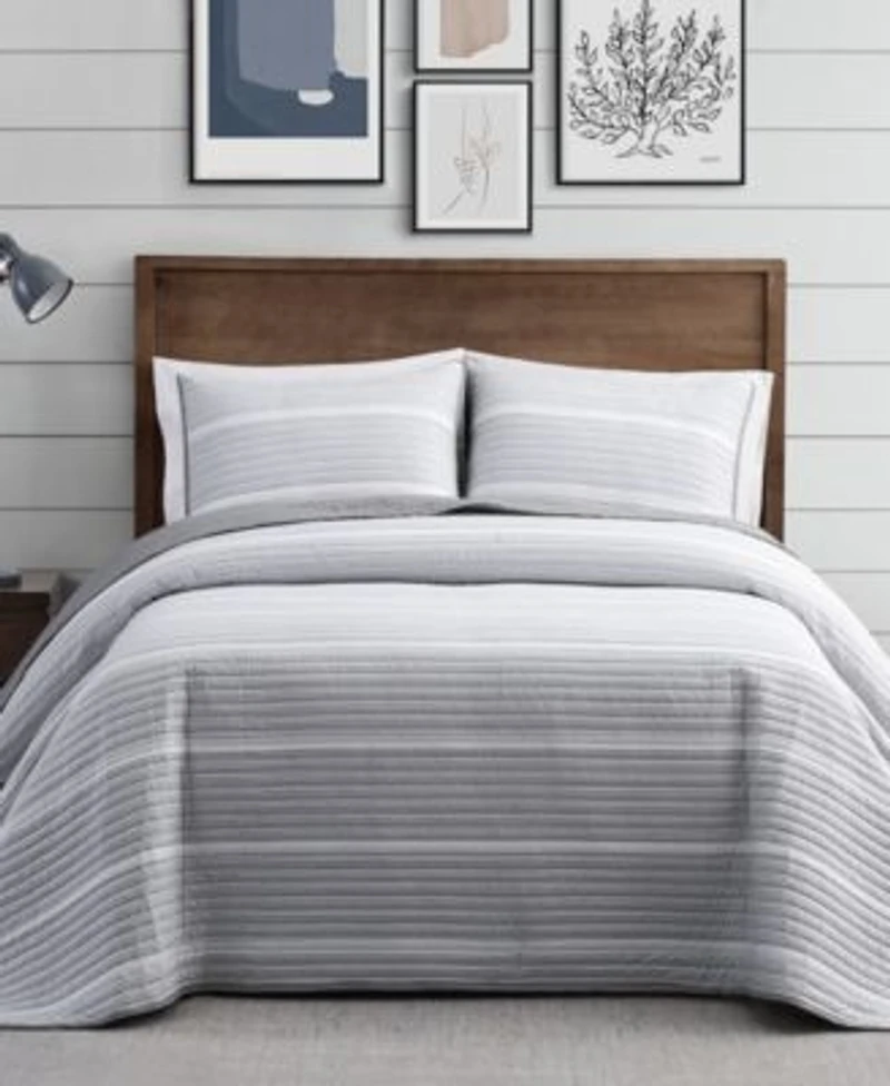 Brooklyn Loom Niari Yarn Dye Stripe Quilt Sets