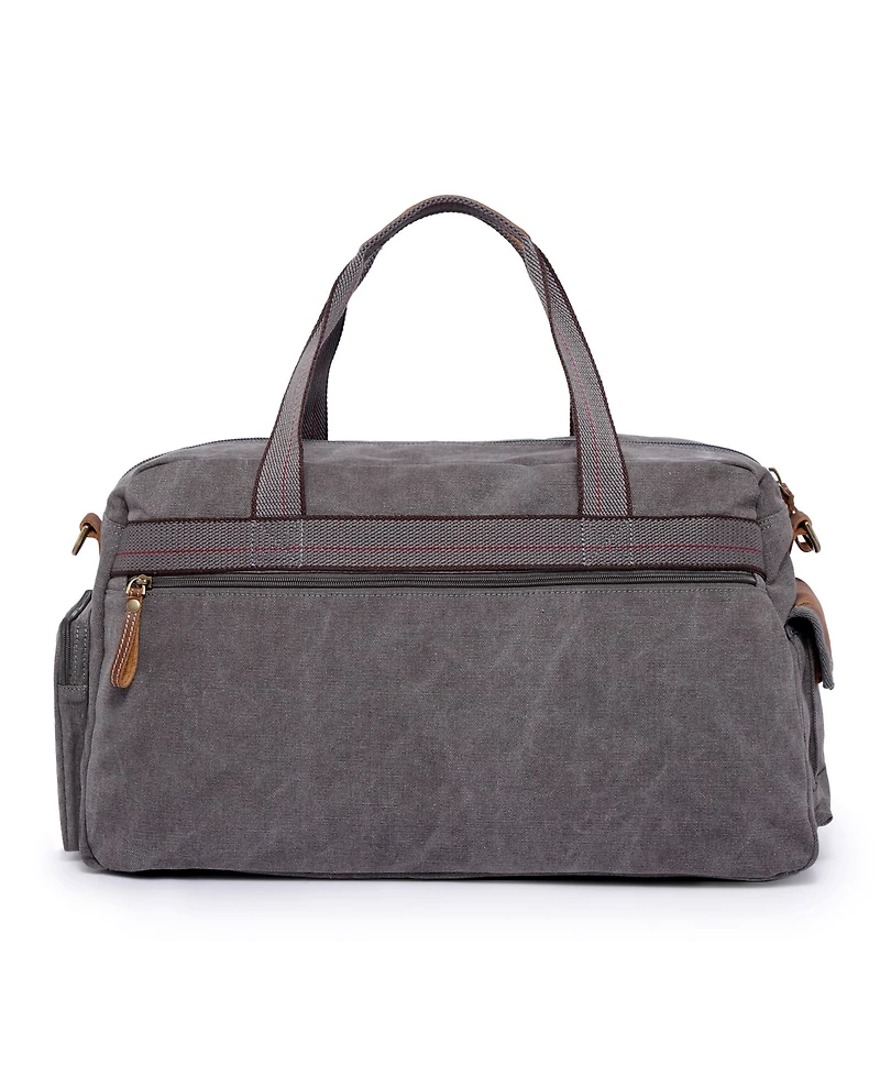 Tsd Brand Turtle Ridge Canvas Duffel Bag