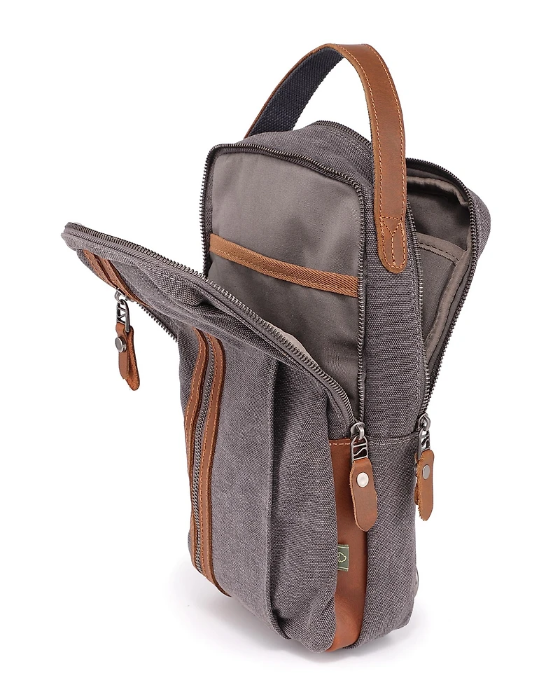 Tsd Brand Madrone Convertible Canvas Sling Bag