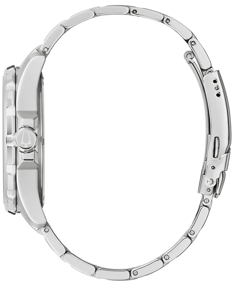 Bulova Men's Marine Star Stainless Steel Bracelet Watch 43mm