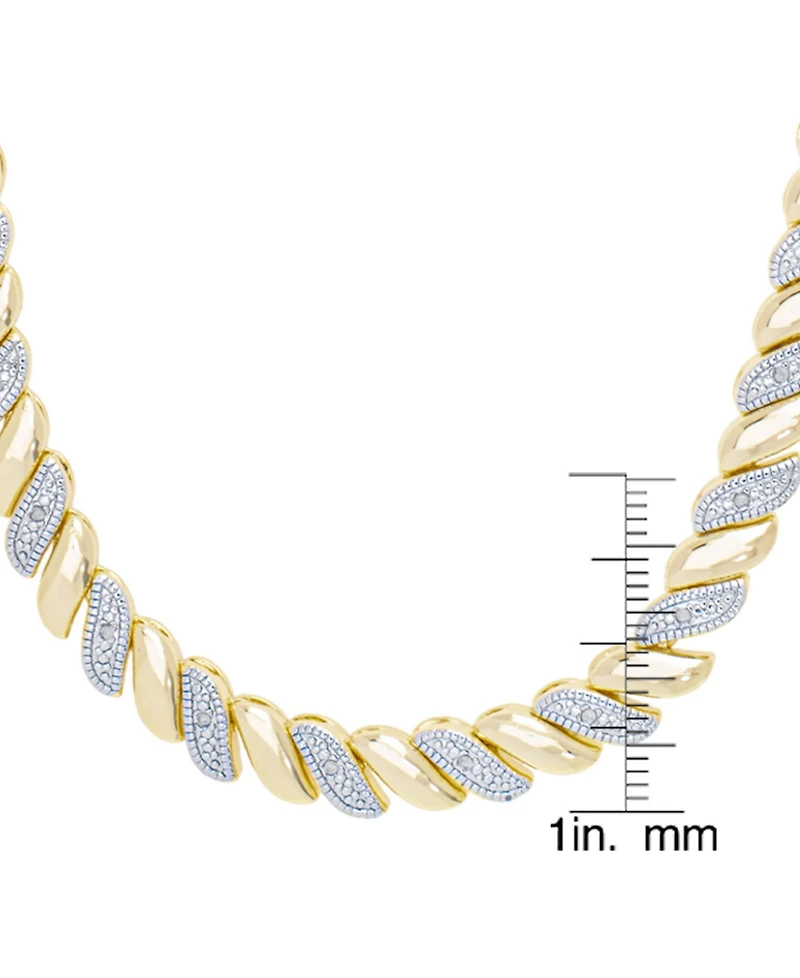 Macy's Women's Diamond Accent San Marco Necklace