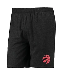 Men's Concepts Sport Black, Red Toronto Raptors T-shirt and Shorts Sleep Set