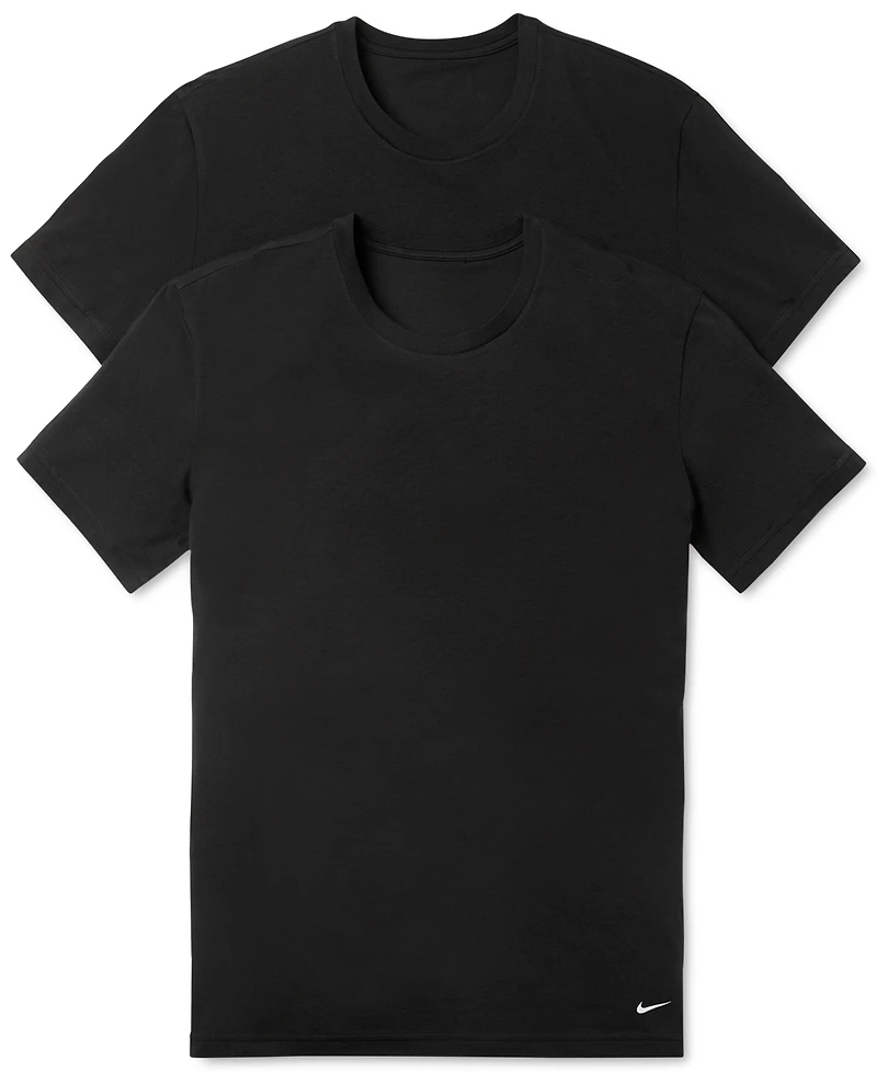 Nike Men's 2-Pack Dri-fit Essential Cotton Stretch Undershirts
