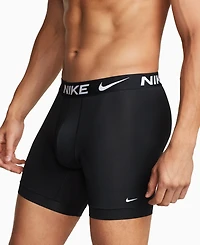 Nike Men's 3-Pack Dri-fit Essential Micro Long Boxer Briefs