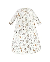 Hudson Baby Baby Girls Hudson Cotton Long-Sleeve Wearable Sleeping Bag