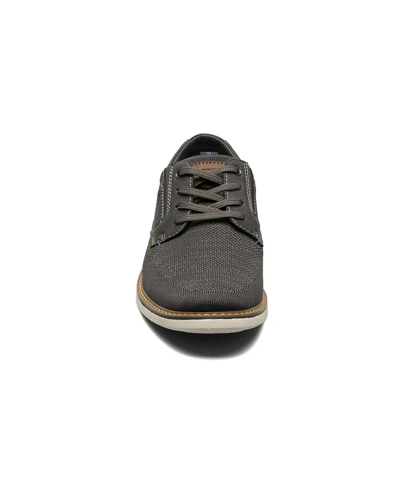 Men's Otto Knit Plain Toe Lace Up Oxford Shoes