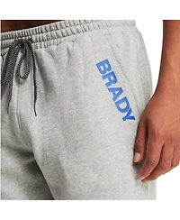 Men's Brady Gray Wordmark Fleece Shorts