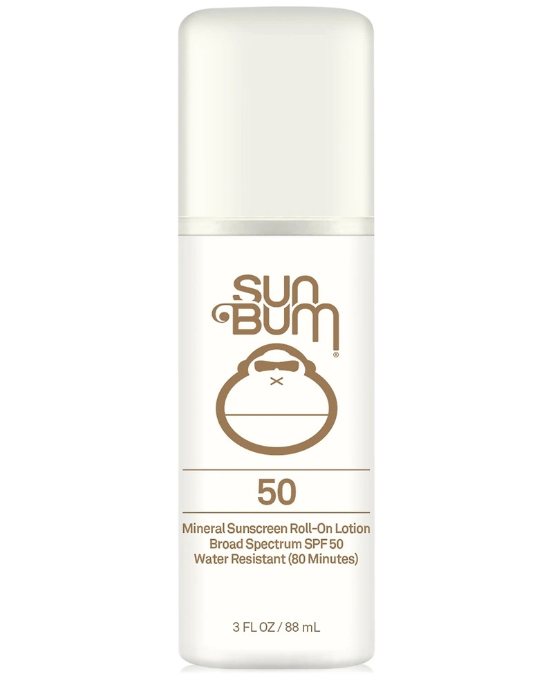 Sun Bum Mineral Sunscreen Roll-On Lotion Spf 50