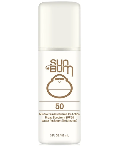 Sun Bum Mineral Sunscreen Roll-On Lotion Spf 50