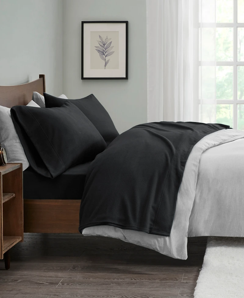 Madison Park Micro-Fleece 3-Pc. Sheet Set