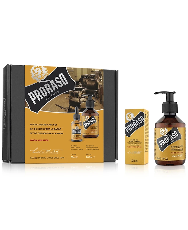 Proraso 2-Pc. Beard Care Set For Full Or Long Beards
