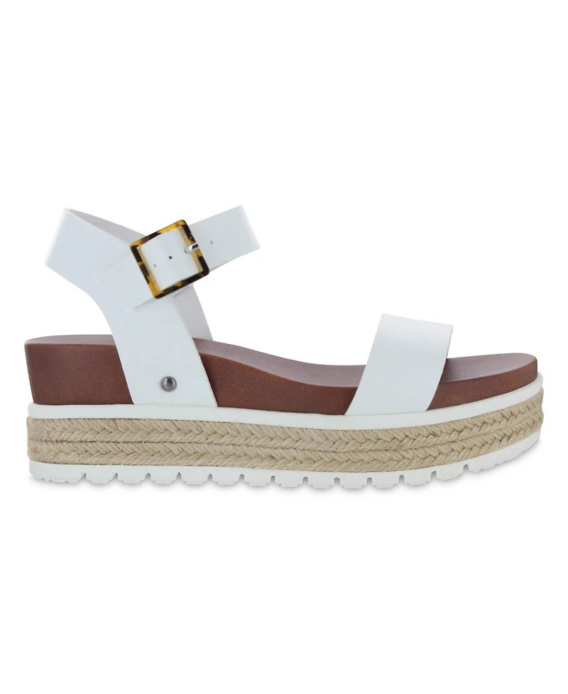 Mia Women's Kiera Flatform Sandals