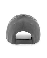 Men's '47 Brand Charcoal Los Angeles Rams 2021 Nfc Champions Mvp Adjustable Hat