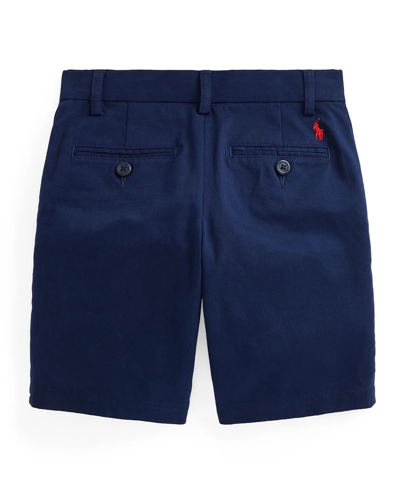 Polo Ralph Lauren Toddler and Little Boys Straight Fit Stretch Twill Short