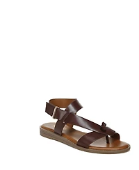 Franco Sarto Women's Glenni Hidden Adjustable Strap Flat Sandals