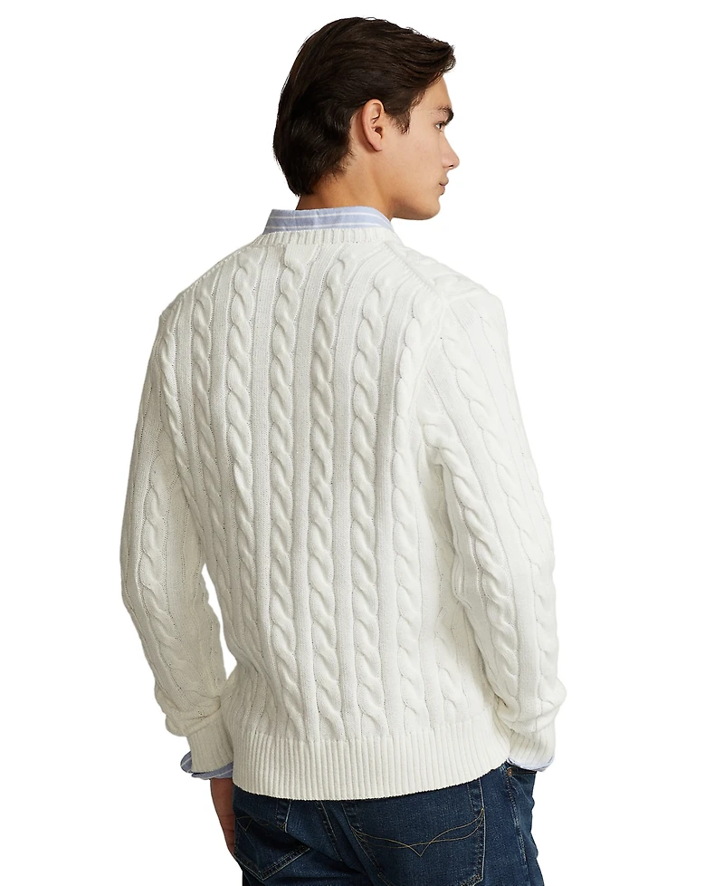 Polo Ralph Lauren Men's Cable-Knit Cotton Sweater
