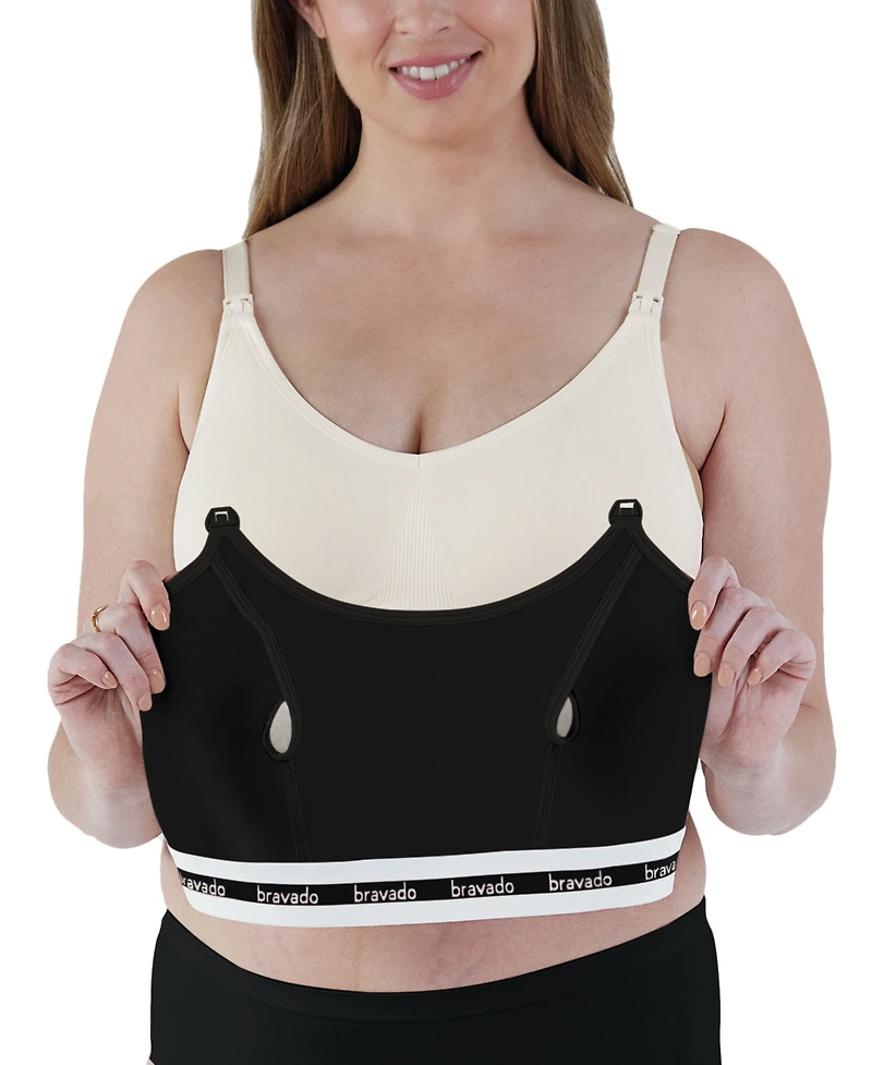 Bravado Designs Women's Clip and Pump Hands Free Nursing Bra Accessories