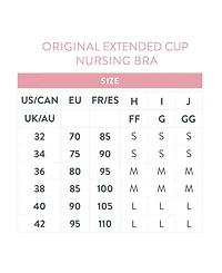 Bravado Designs Women's Original Extended Cup Nursing Bra