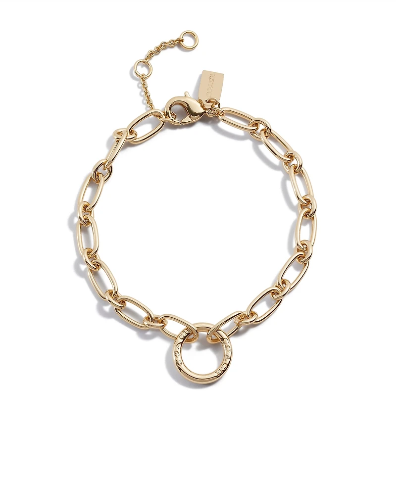 Coach Women's Signature Link Bracelet