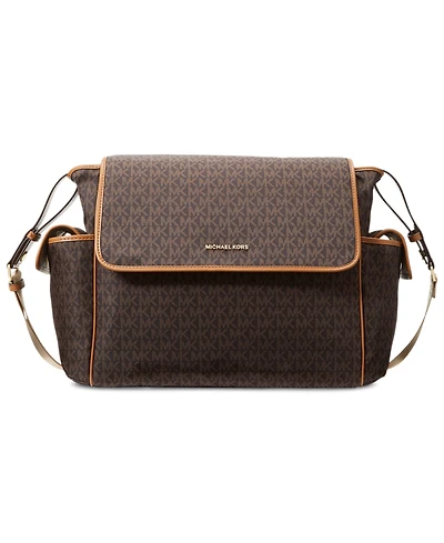 Michael Michael Kors Logo Large Travel Diaper Messenger Bag