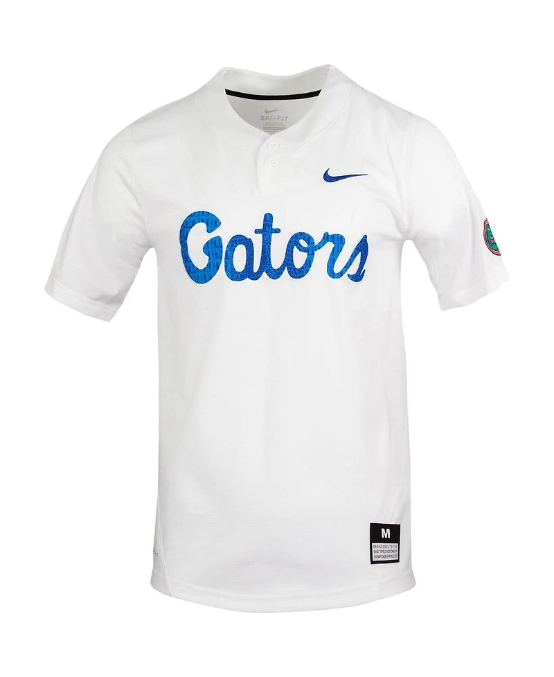 Nike Men's White Florida Gators Replica Softball Jersey