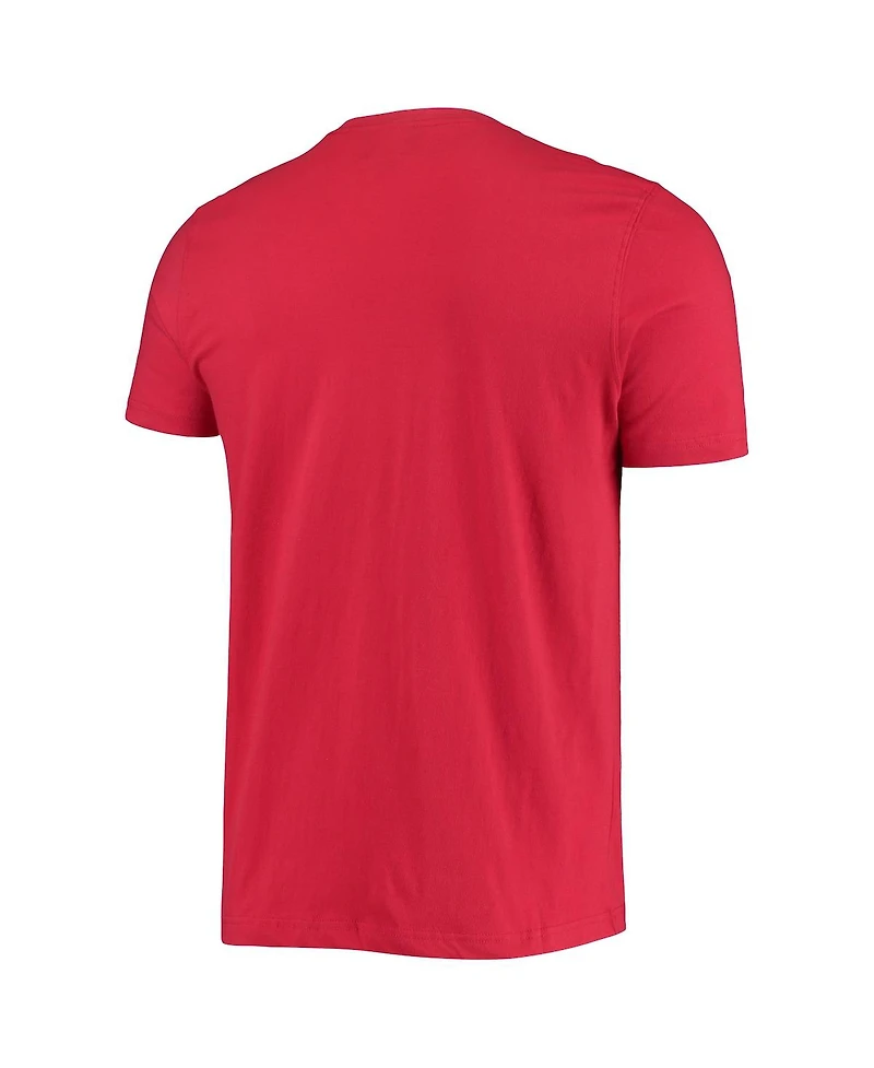 Men's New Era Red St. Louis Cardinals City Cluster T-shirt