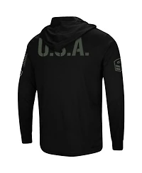 Men's Black Nc State Wolfpack Oht Military-Inspired Appreciation Hoodie Long Sleeve T-shirt