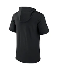 Men's Black Brooklyn Nets Guard The Rim Hoodie T-shirt
