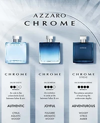 Chrome Eau de Parfum Spray, 3.38 oz.