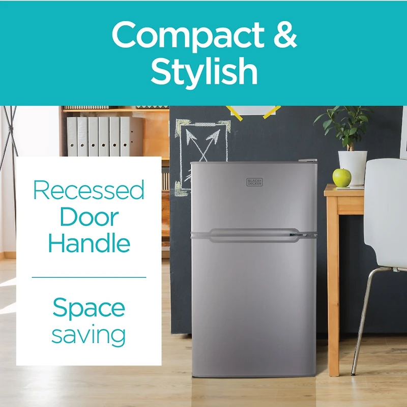 3.1 cu.ft.. 2 Door Ref/Freezer - Vcm