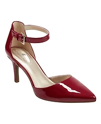 Bandolino Women's Ginata D'Orsay Ankle Strap Pointed Toe Pumps