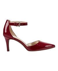 Bandolino Women's Ginata D'Orsay Ankle Strap Pointed Toe Pumps