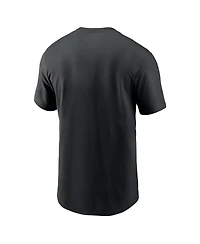 Men's Nike Black Los Angeles Rams Super Bowl Lvi Champions Lombardi Trophy T-shirt