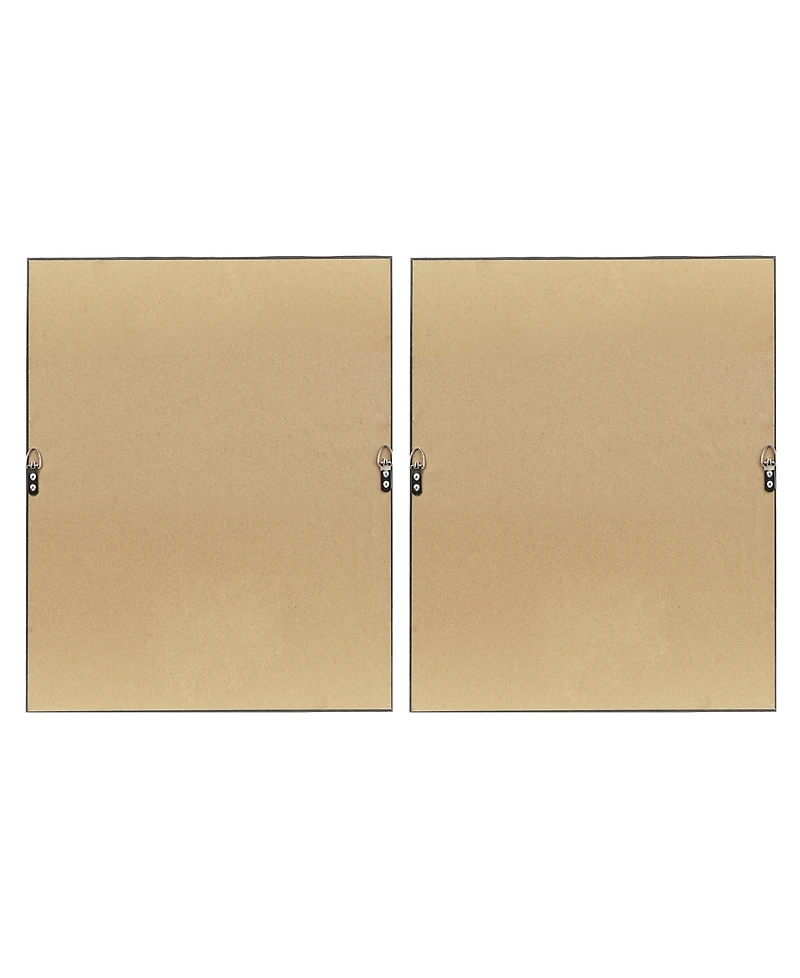 Madison Park Moving Midas Abstract Foil Framed Canvas Set, 2 Piece