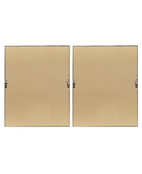 Madison Park Moving Midas Abstract Foil Framed Canvas Set, 2 Piece
