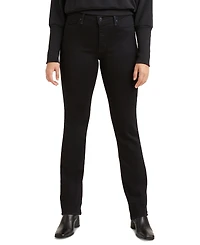 Levi's 314 Shaping Slimming Straight Leg Mid Rise Jeans