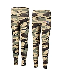 Big Girls Outerstuff Camo New England Patriots Left Right Left Leggings