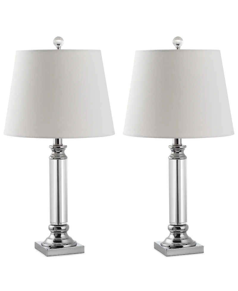 Safavieh Set of 2 Zara Crystal Table Lamps
