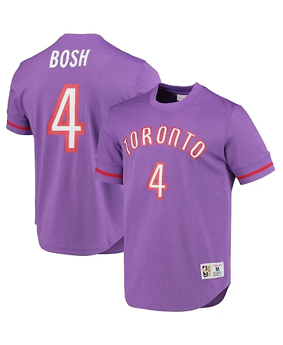 Men's Mitchell & Ness Chris Bosh Toronto Raptors 2003 Mesh Name and Number T-shirt