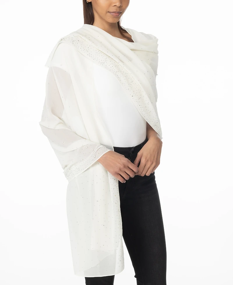 I.n.c. International Concepts Embellished Wrap Scarf, Created for Macy's