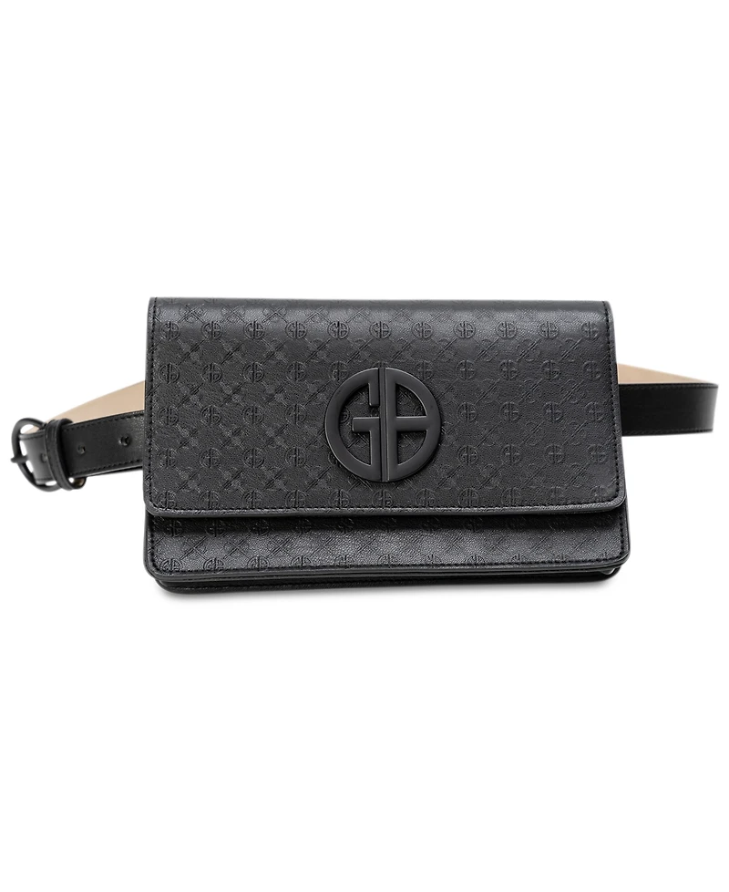 Giani Bernini Buckle Logo Fanny Pack, Exclusively at Macy's