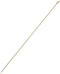 Sparkle Chain Ankle Bracelet, 10" (1-1/2mm) 14k Yellow Gold or White Gold.